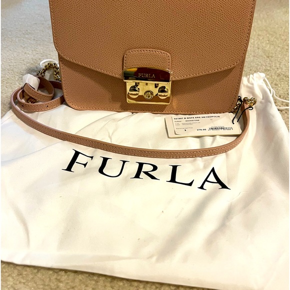 New Beautiful pink Furla purse